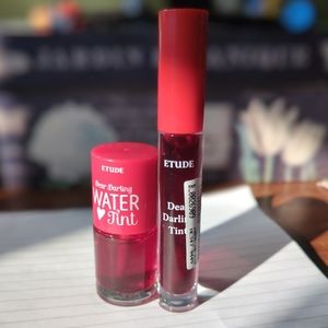 🌟Free When Bundled🌟 Etude House Lip Stains / Tints Red Lipstick Kbeauty